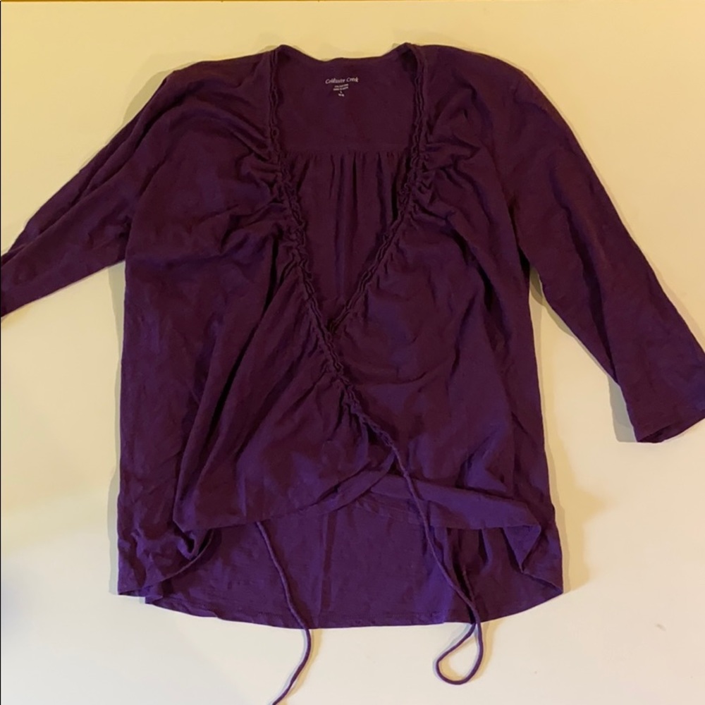 Coldwater Creek top cover up / cardigan